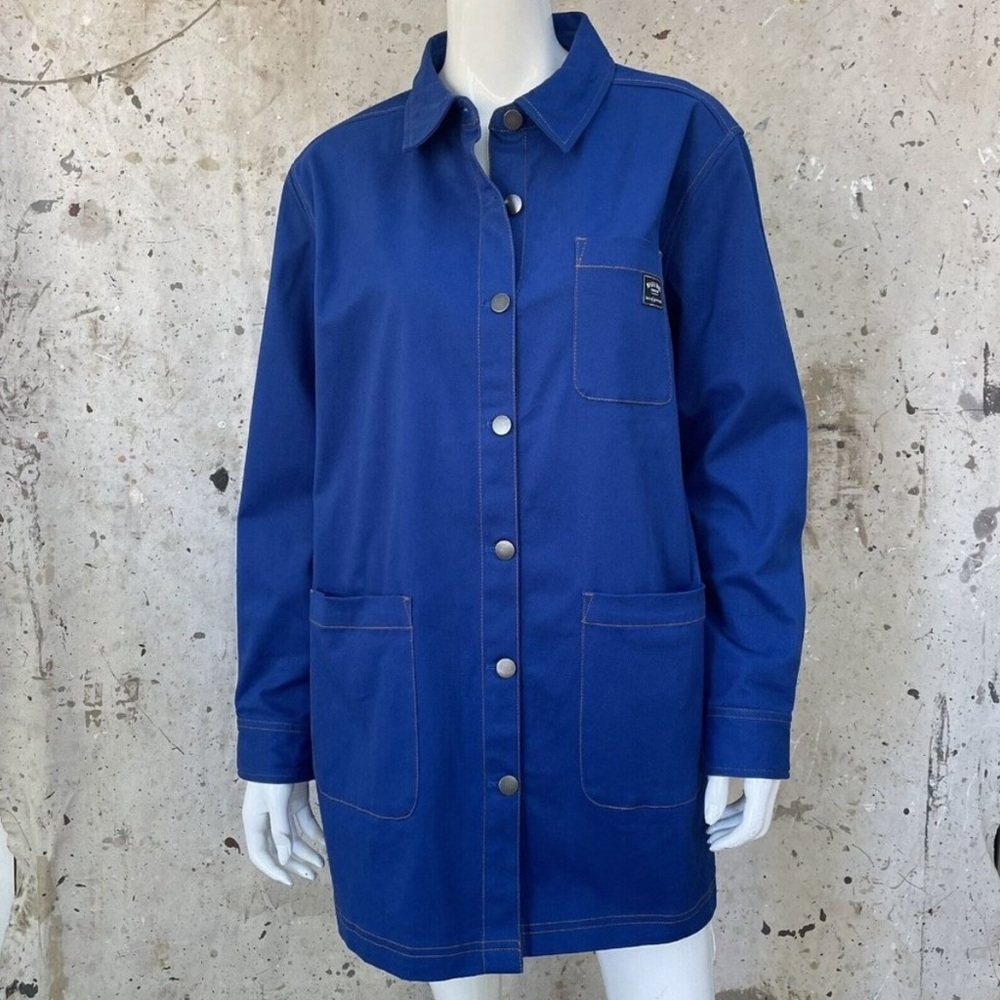 Wildfang Blue Workwear Chore Jacket L